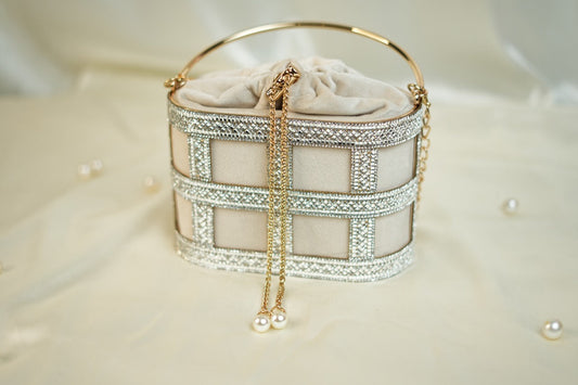 Badge Stone Potli Cum Clutch