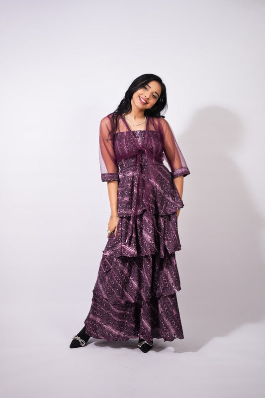 Anni Gown With Shrug