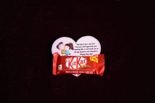 Hug day Message Kitkat