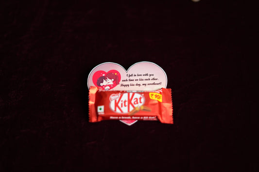 Kiss day Message Kitkat