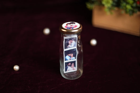 Colourful photo Jar