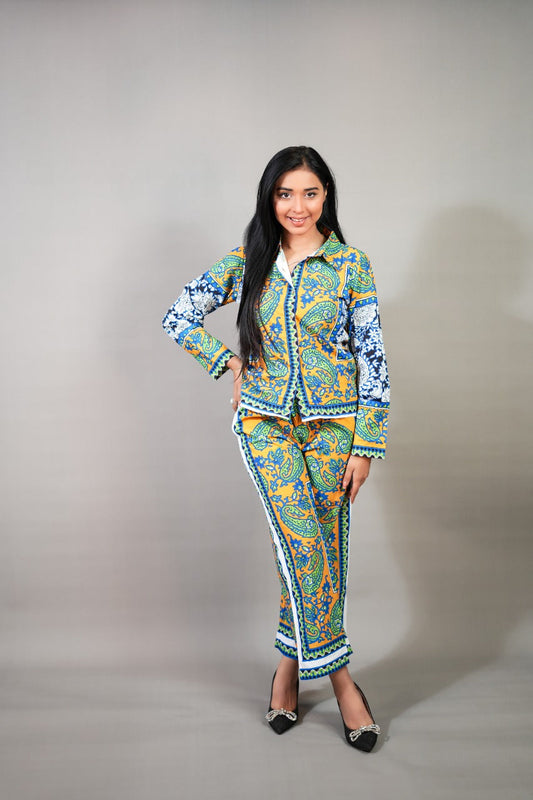 Fancy Floral Shirt Pant