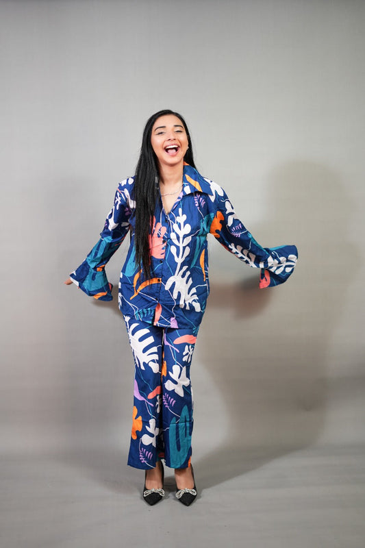 Edessa Floral Shirt Pant