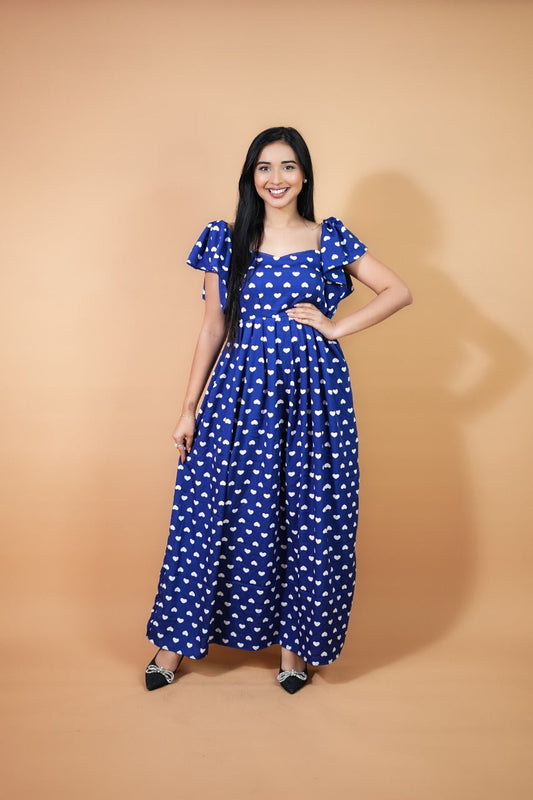 Lauren Heart Printed Dresses plus