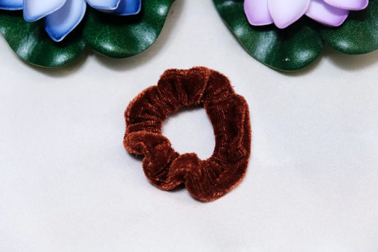 Spice velvet skinny Scrunchie