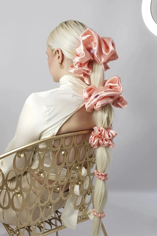 Light Pink Scrunchies Family