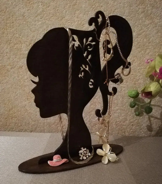 Doll jewellery stand