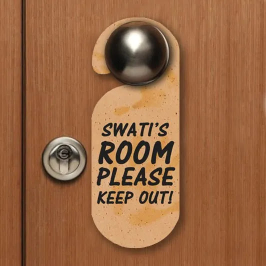 Personalised Door Hanger