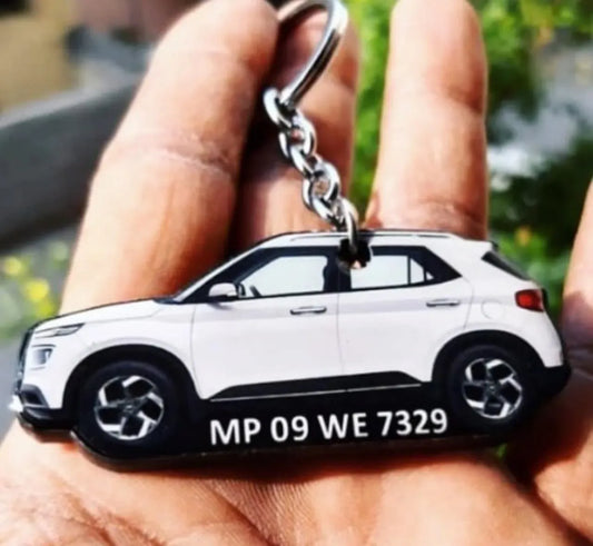 Personalised Car Keychain