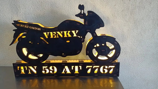 Personalised Bike Lamp