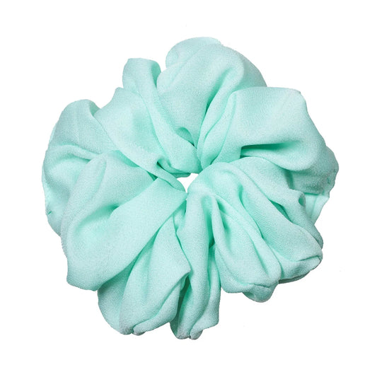 Sea green Georgette Scrunchie