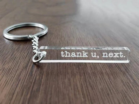 Thank u Keychain