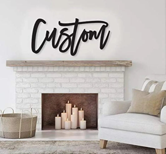 Personalised Wall Decor - 01