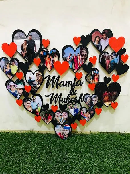 Heart Shape Memory Frame