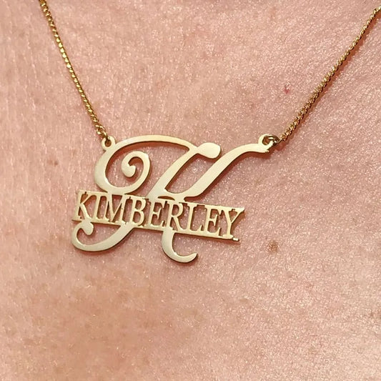 Monogram Name Chain