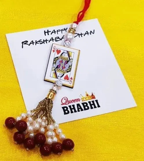 King Bhaiya amp Queen Bhabhi Rakhi combo