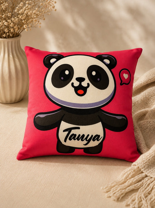 Customised Panda Cushion