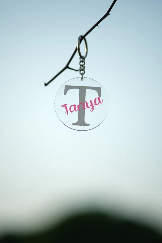 Premium Glass Acrylic Keychain