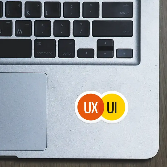 UX UI Laptop Sticker