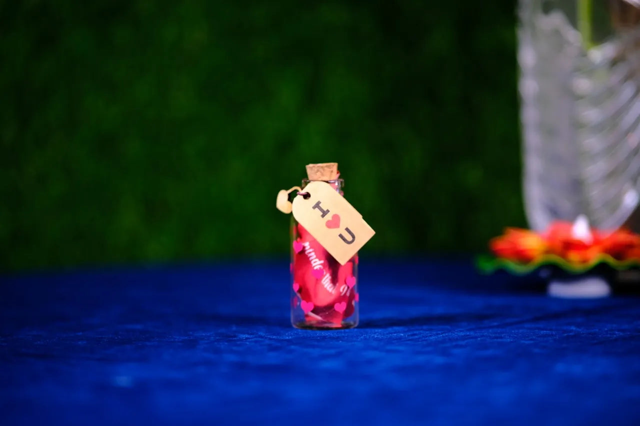 Customised Ribbon Msg Bottle – handmadelovebytanya