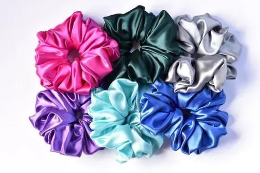 Big Satin Scrunchy