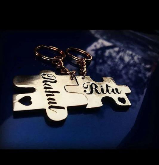 Puzzle Keychain