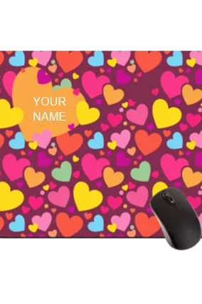 Love Heart Mouse Pad