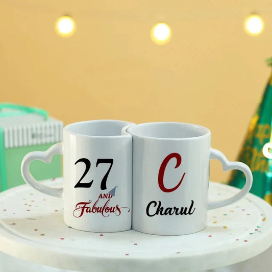 Couple Heart Mug
