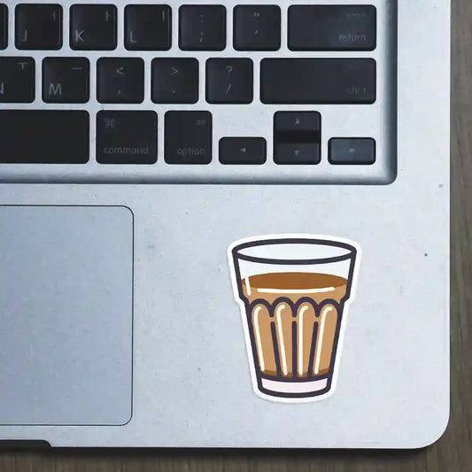 Desi Chai Laptop Sticker