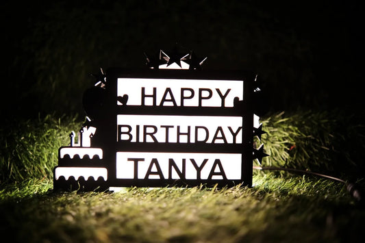 Birthday Led Lamp