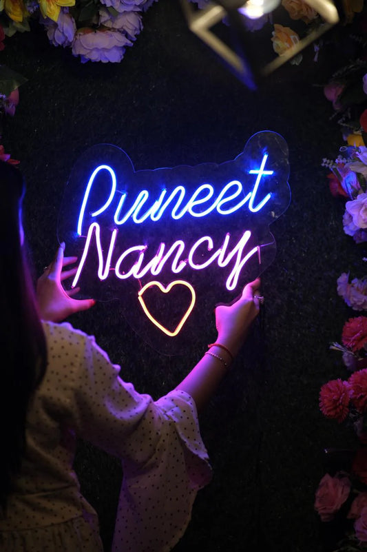Couple Neon Lamp