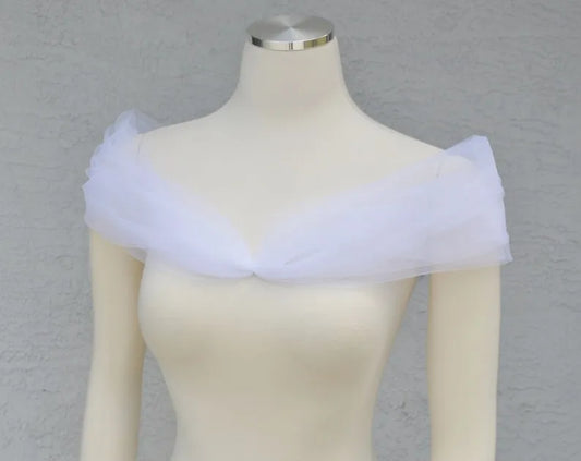 detachable tulle collar