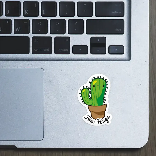 Free Hugs Laptop Sticker