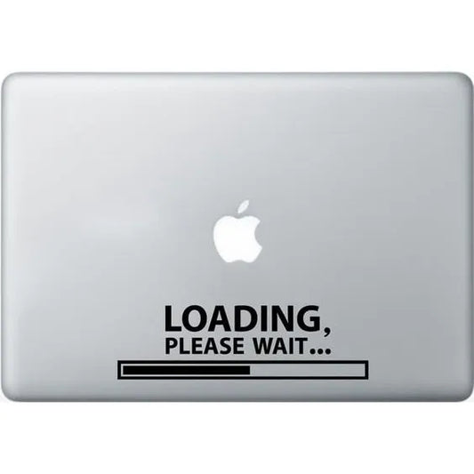 Loading laptop stickers