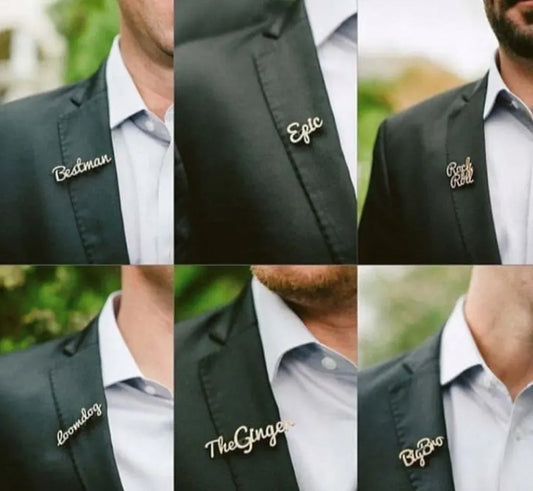 Personalised Brooch