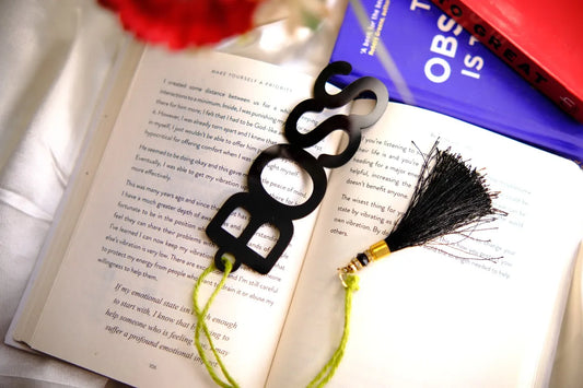 Personalised Acrylic Bookmark 08