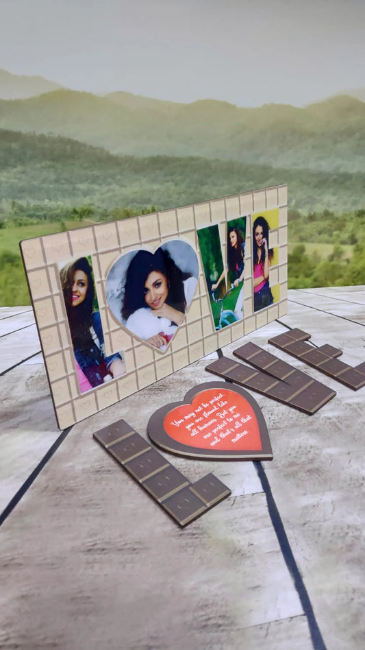 Chocolate design magnetic stand