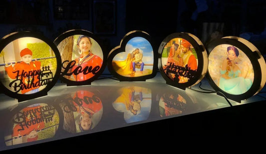LED Name Frame