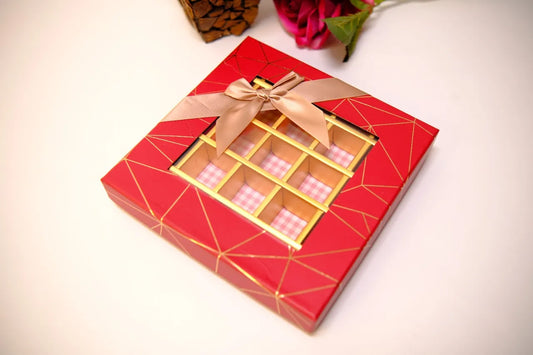 Red Ribbon Gift Box