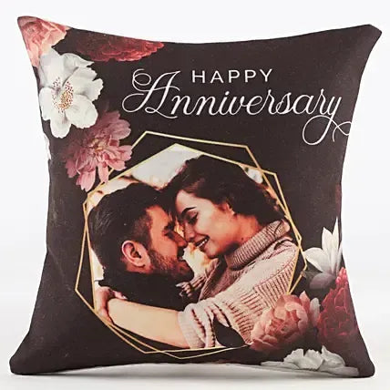 Personalised Anniversary Cushion
