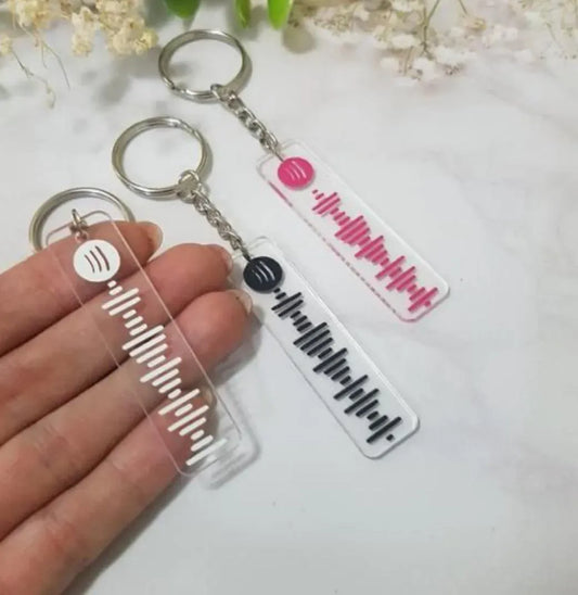 Scannable Spotify Keychain