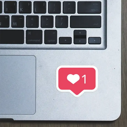Like Laptop Sticker