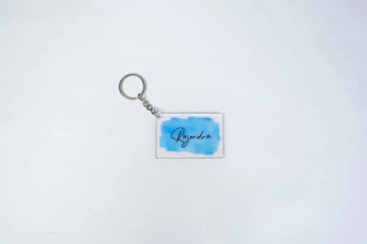Signature Name Keychain