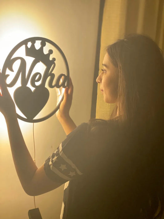 Princess name lamp