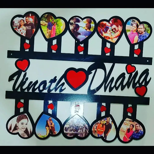 Couple Name Frame 105