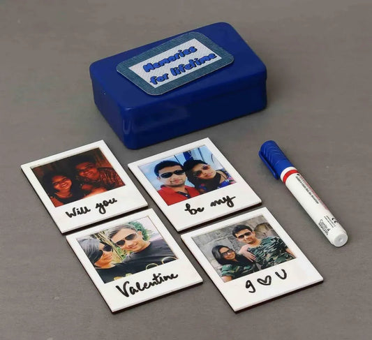 White Board Polaroid Magnets