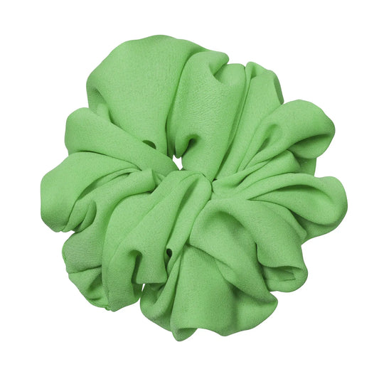 Light green Georgette Scrunchie