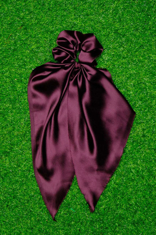 Wine Tail Scrunchie