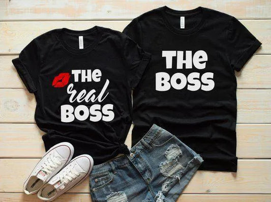 The Boss Couple Tees