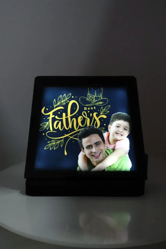 Wireless trapezium lamp